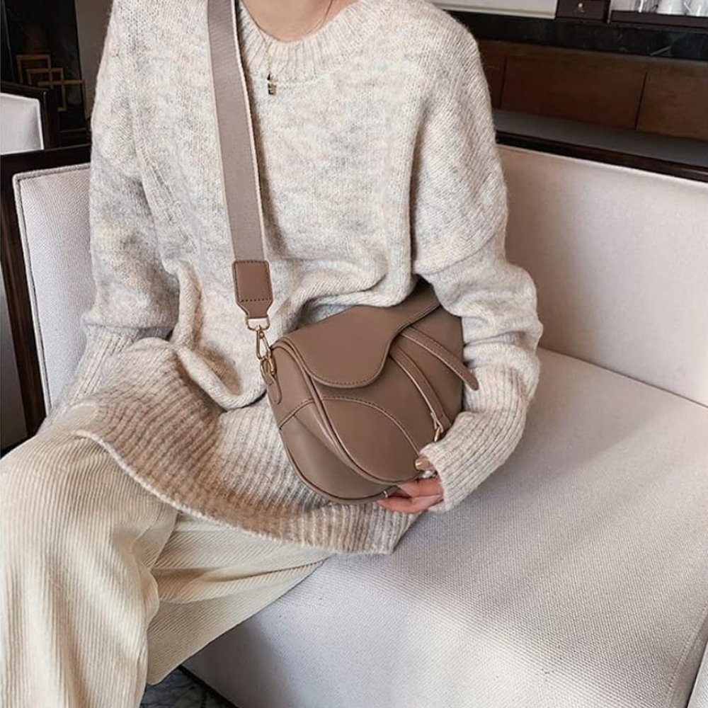 Inspired Elegant Cream Shoulder Bag‎